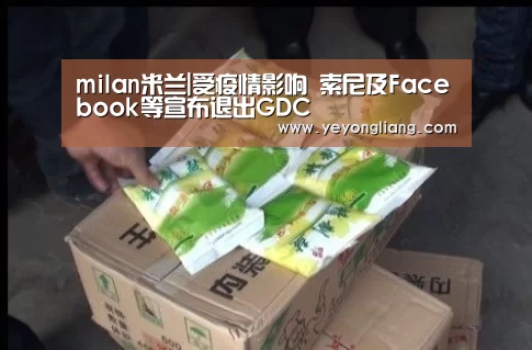 milan米兰|受疫情影响 索尼及Facebook等宣布退出GDC(图4) milan米兰